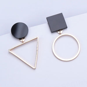 Tassel Star Earrings Geometry Drop Earring For Women Statement Earrings Wholesale - accessories4girls
