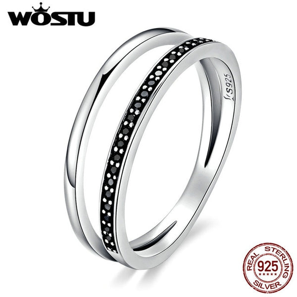 Rings New Fashion 100% 925 Sterling Silver Finger Ring - accessories4girls
