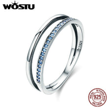 Load image into Gallery viewer, Rings New Fashion 100% 925 Sterling Silver Finger Ring - accessories4girls