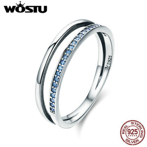 Rings New Fashion 100% 925 Sterling Silver Finger Ring - accessories4girls