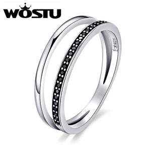 Rings New Fashion 100% 925 Sterling Silver Finger Ring - accessories4girls