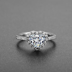 New Trendy Crystal  Engagement Claws Design Hot Sale Rings For Women AAA White Zircon Cubic elegant rings Female Wedding jewerly - accessories4girls
